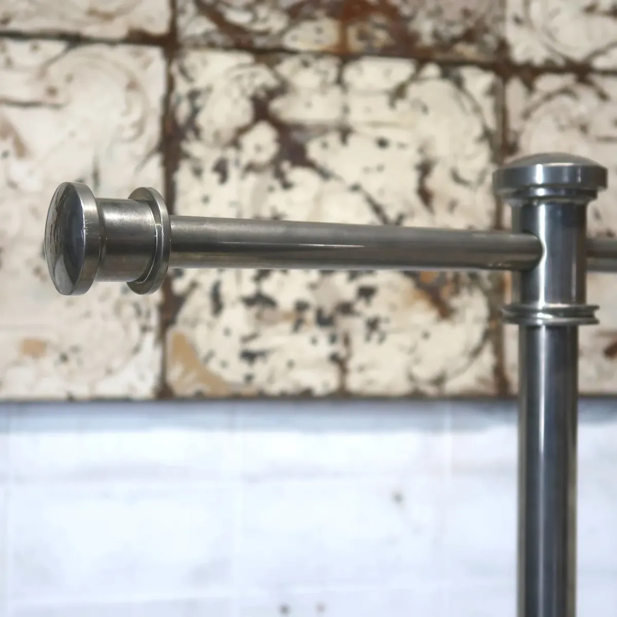 ビンテージ メタル T字ハンガーラック