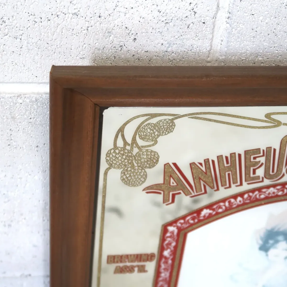 ANHEUSER-BUSCH ビンテージ パブミラー