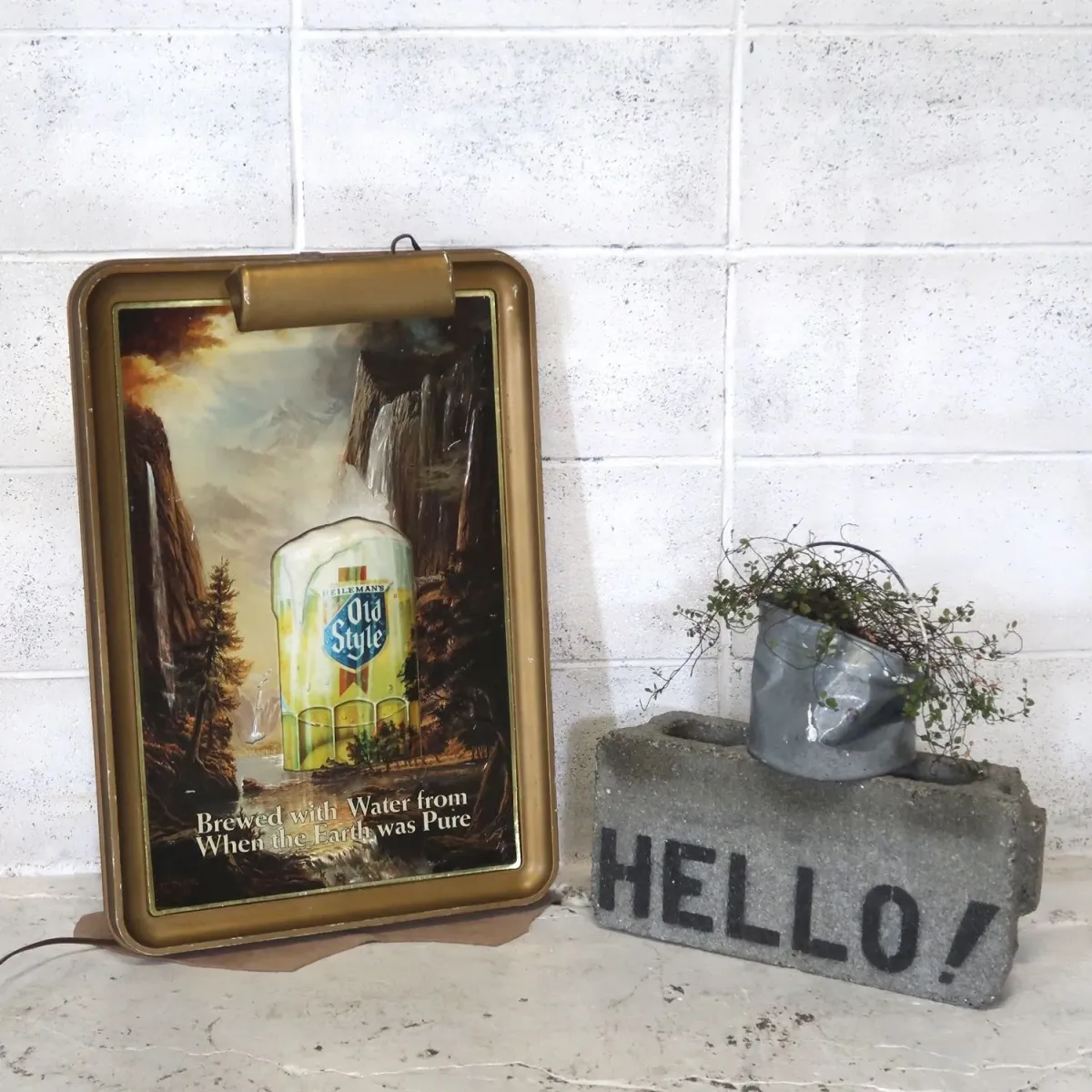 Old Style ビンテージ ライトサイン