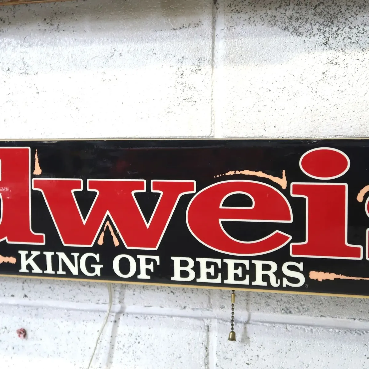 Budweiser ビンテージ ライトサイン