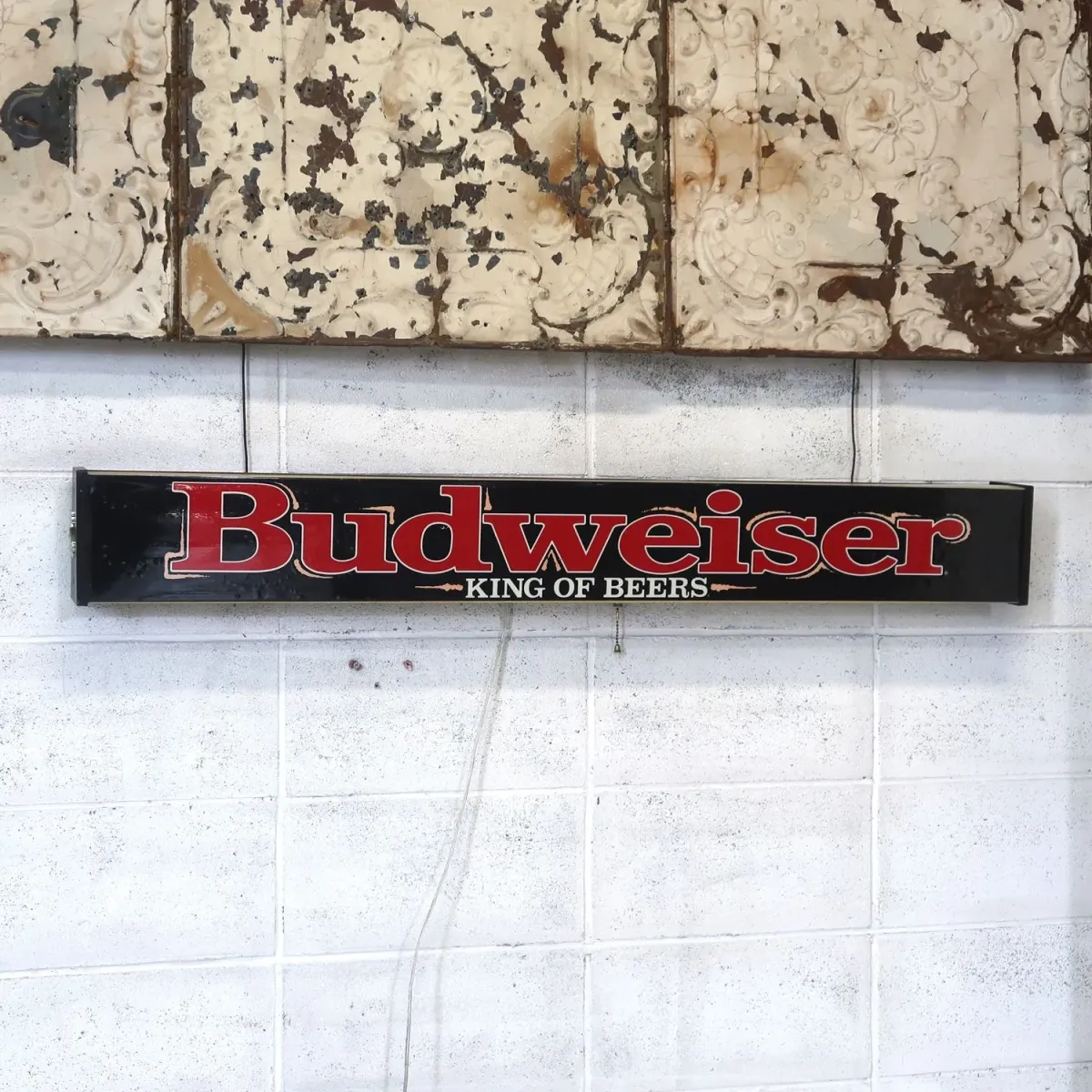 Budweiser ビンテージ ライトサイン