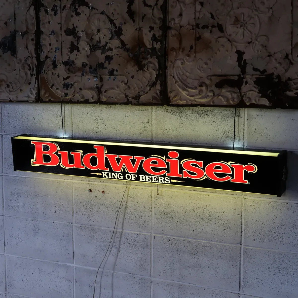 Budweiser ビンテージ ライトサイン
