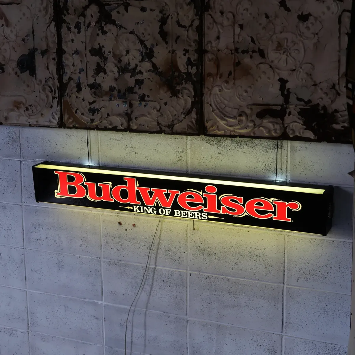 Budweiser ビンテージ ライトサイン