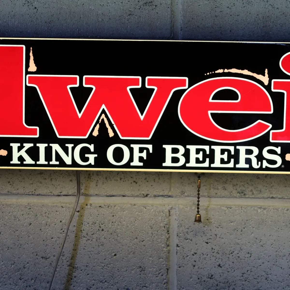 Budweiser ビンテージ ライトサイン