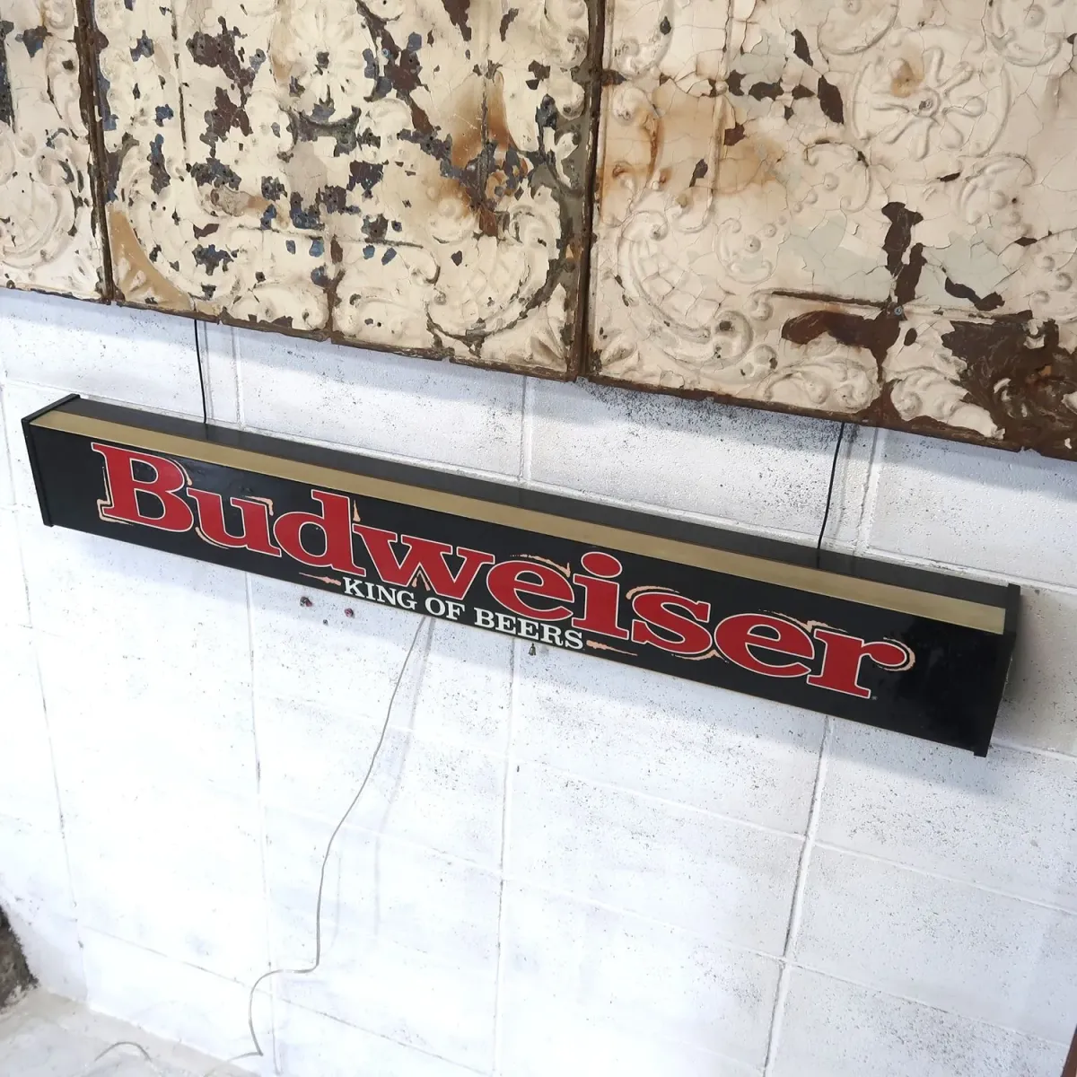 Budweiser ビンテージ ライトサイン