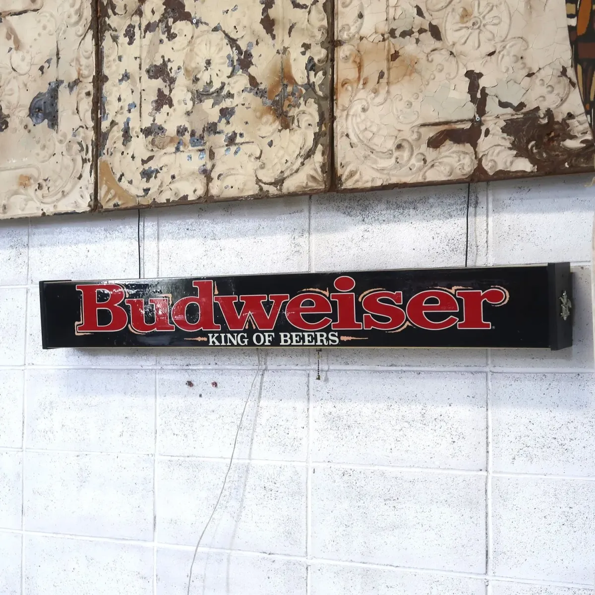 Budweiser ビンテージ ライトサイン