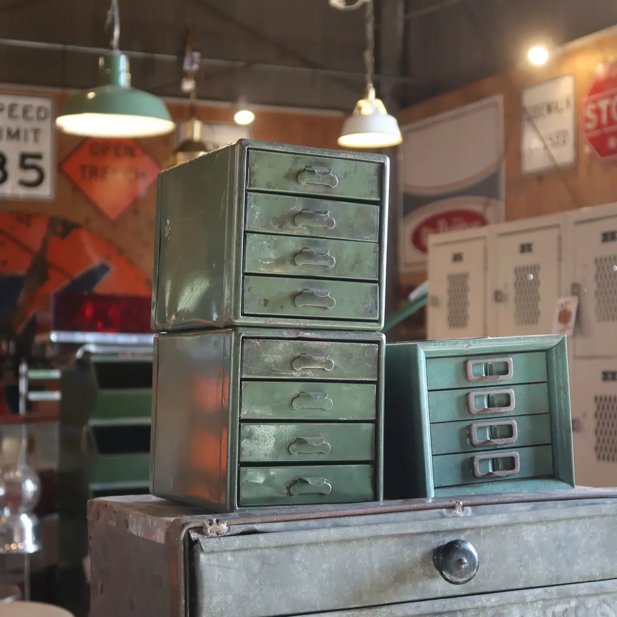 ビンテージ パーツキャビネット
