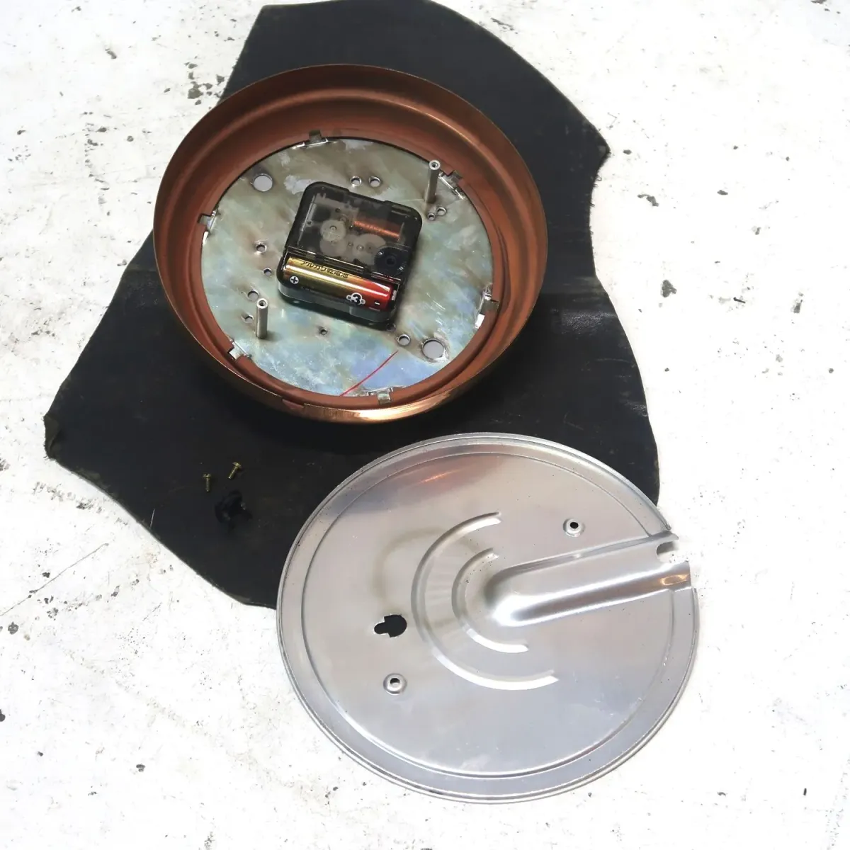 WESTCLOX ビンテージ ウォールクロック コッパー