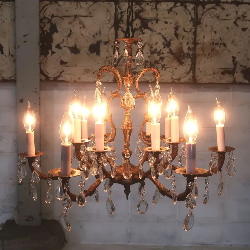 アンティーク シャンデリア 12灯