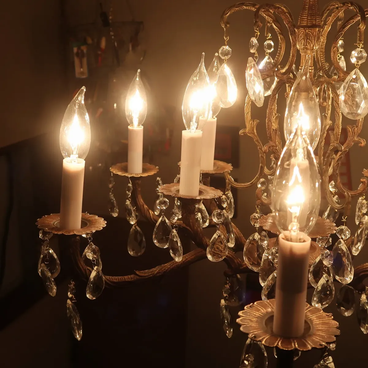 アンティーク シャンデリア 12灯