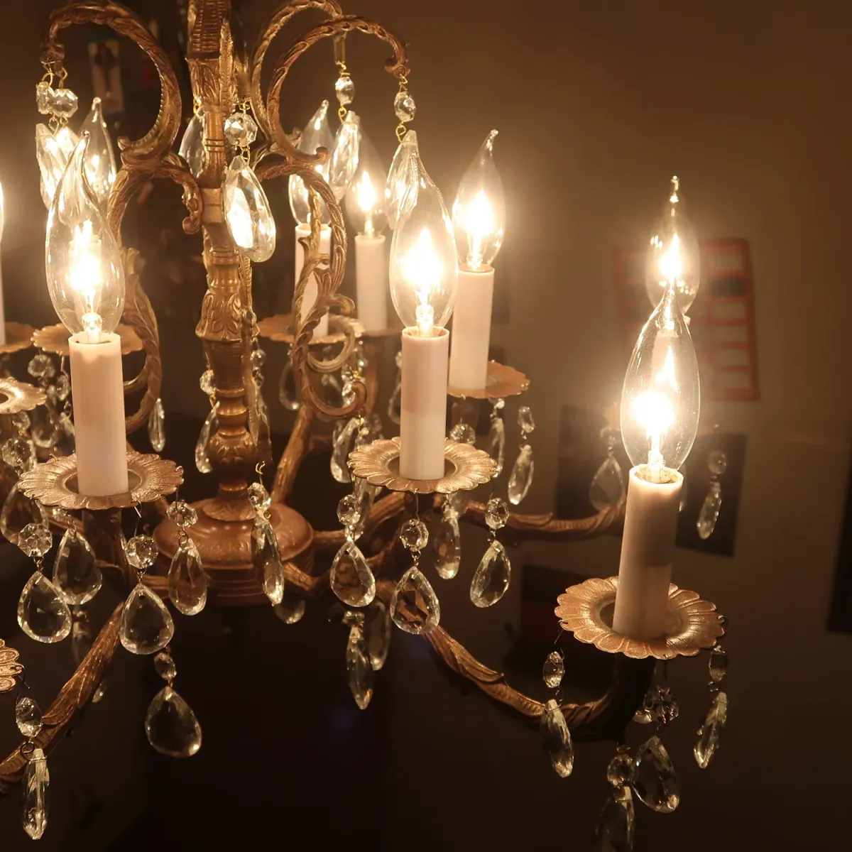 アンティーク シャンデリア 12灯