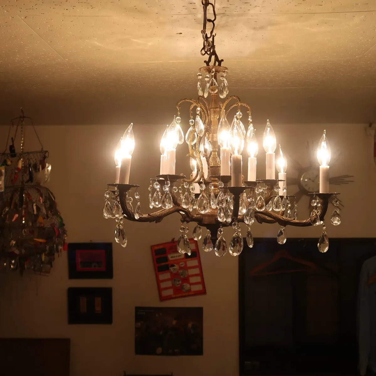 アンティーク シャンデリア 12灯