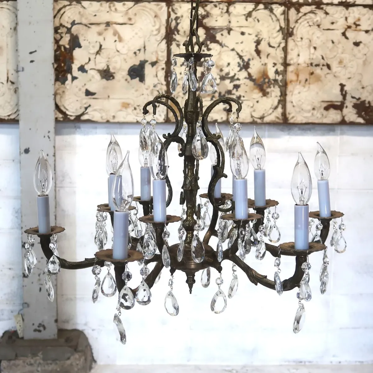 アンティーク シャンデリア 12灯