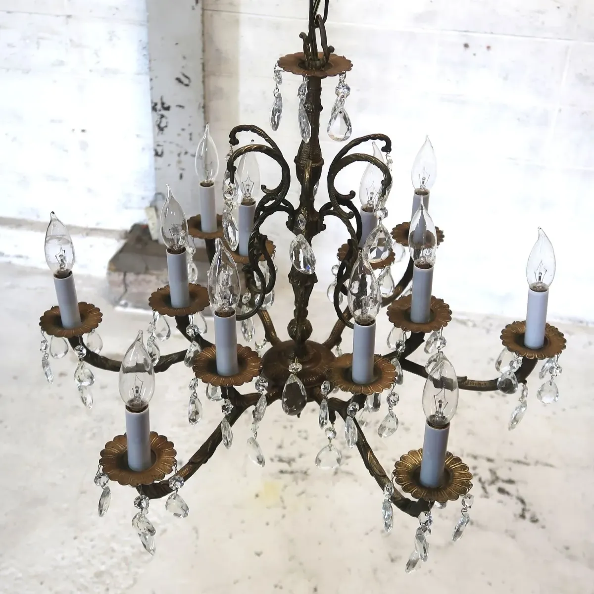 アンティーク シャンデリア 12灯