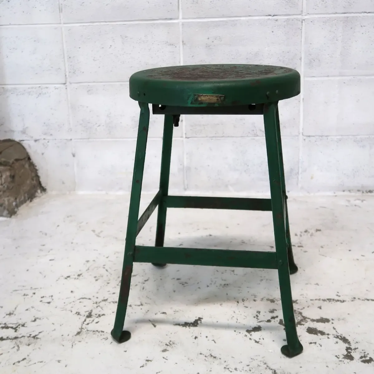 ビンテージ メタルスツール