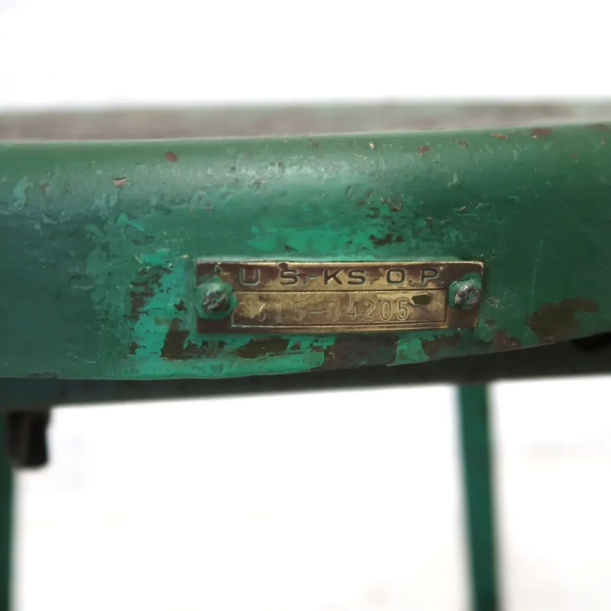 ビンテージ メタルスツール