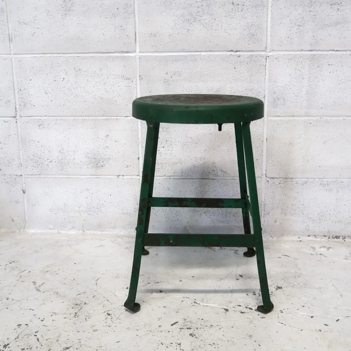 ビンテージ メタルスツール
