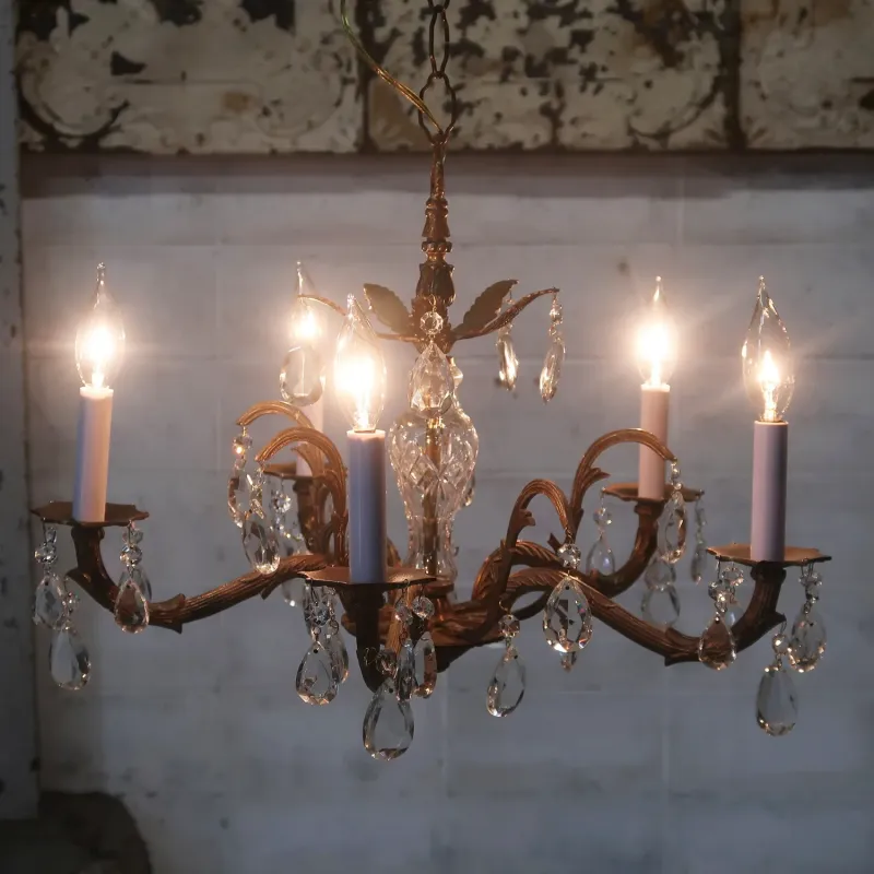 アンティーク シャンデリア 5灯