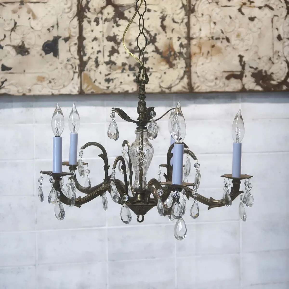 アンティーク シャンデリア 5灯