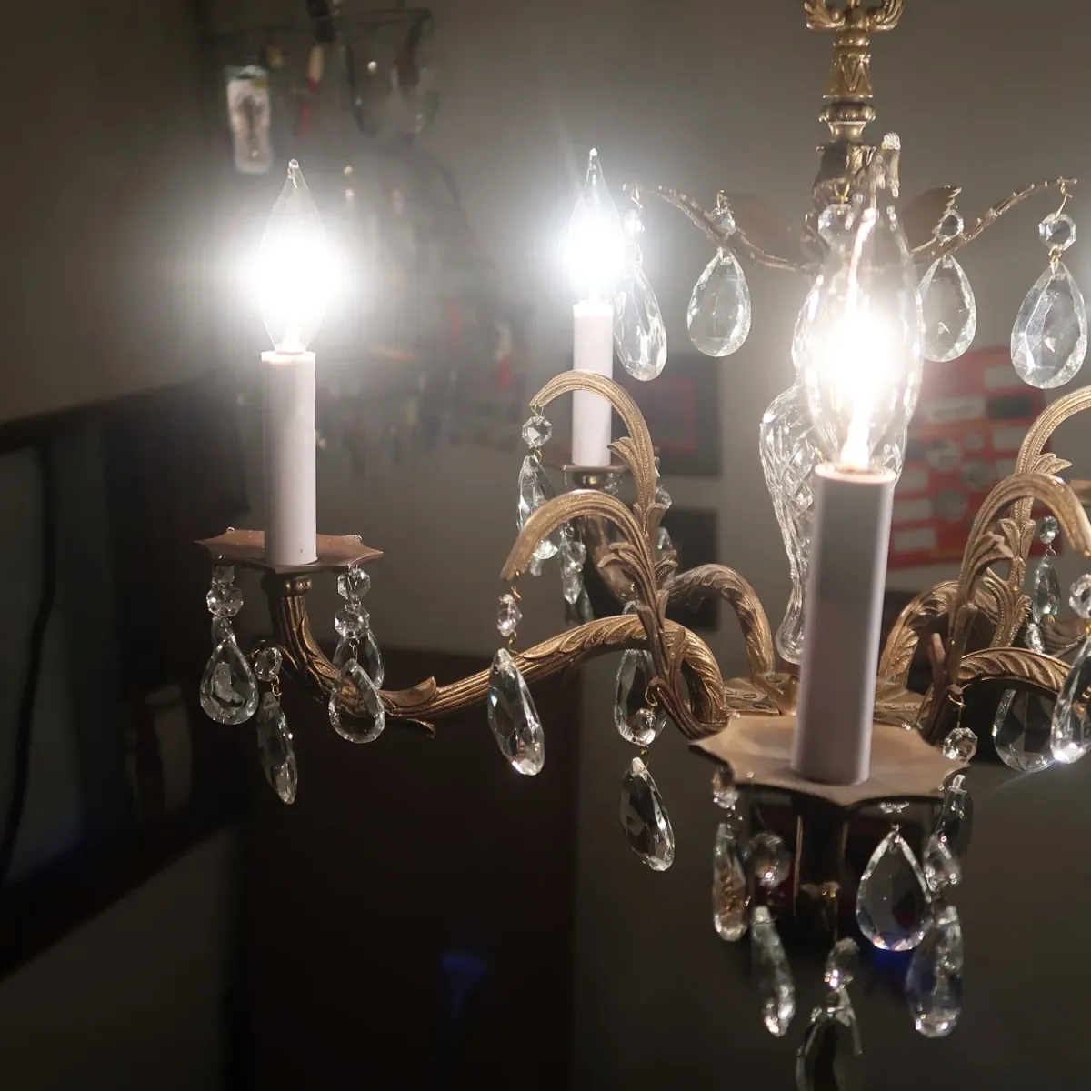 アンティーク シャンデリア 5灯