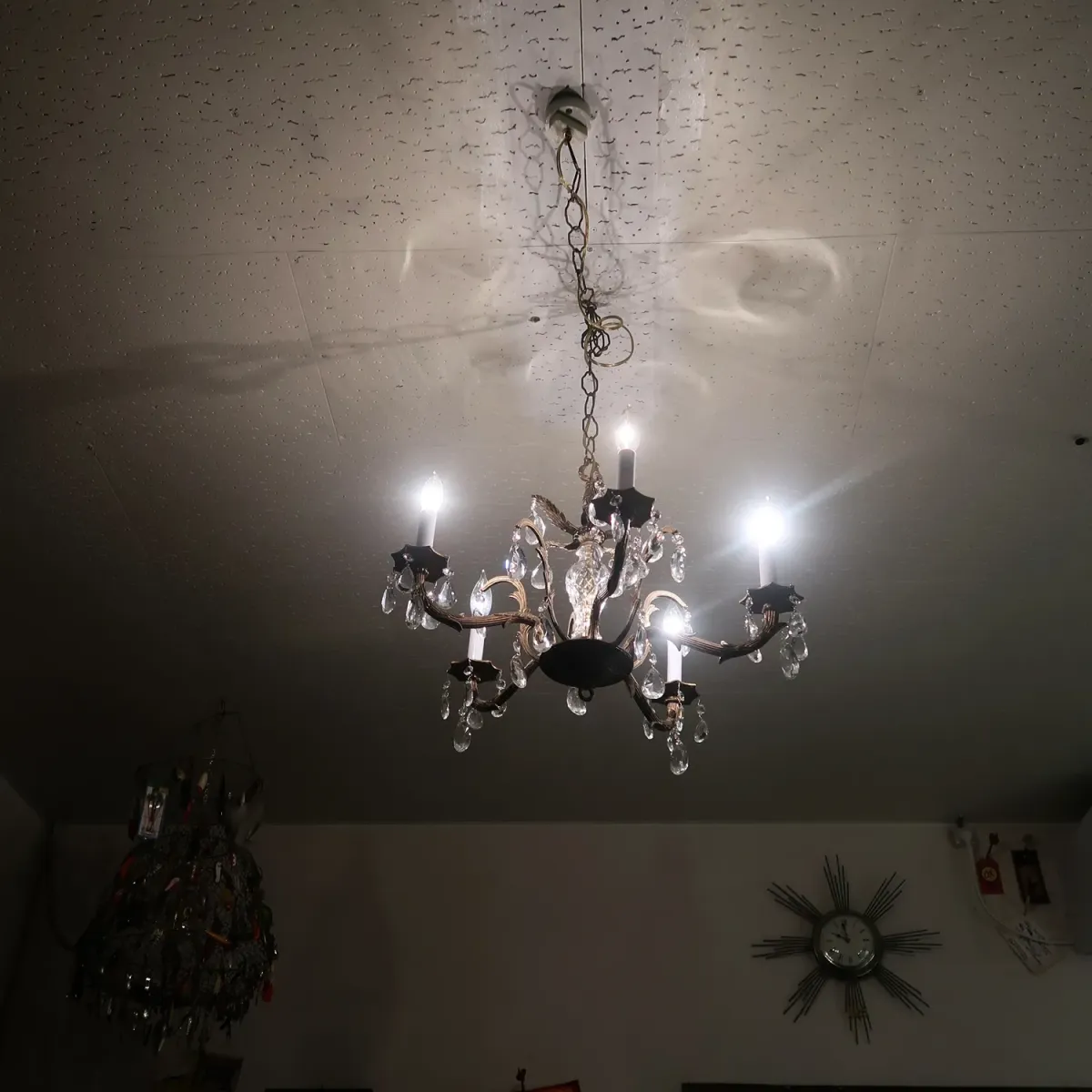 アンティーク シャンデリア 5灯