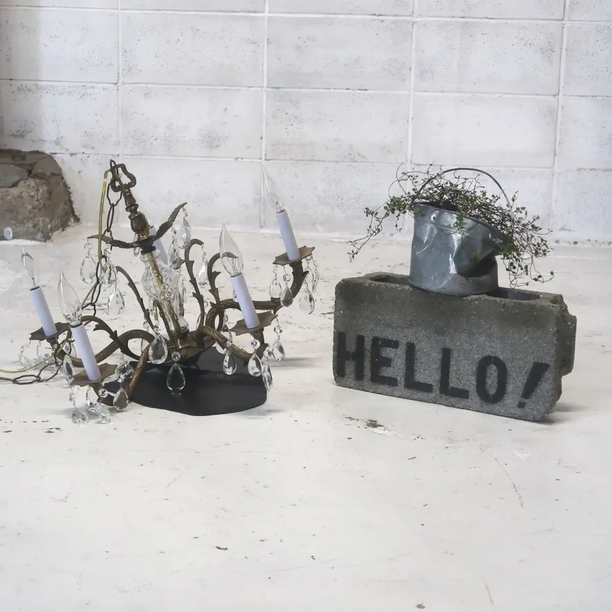 アンティーク シャンデリア 5灯