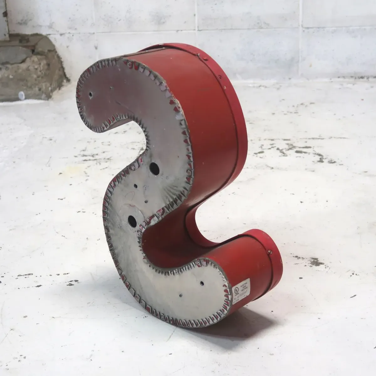 ビンテージ レターサイン S