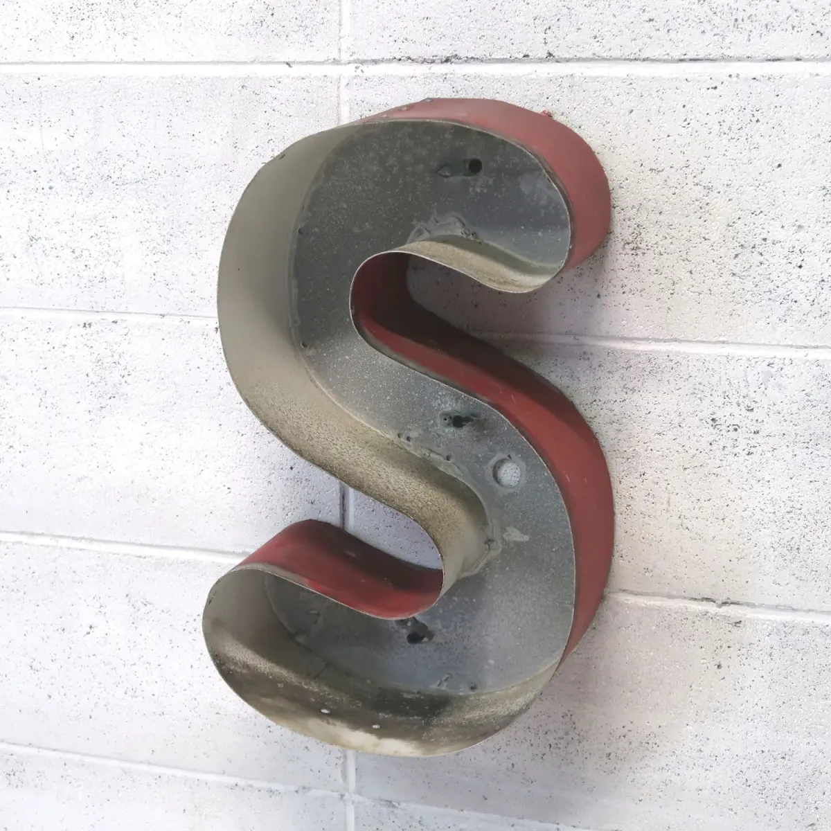 ビンテージ レターサイン S