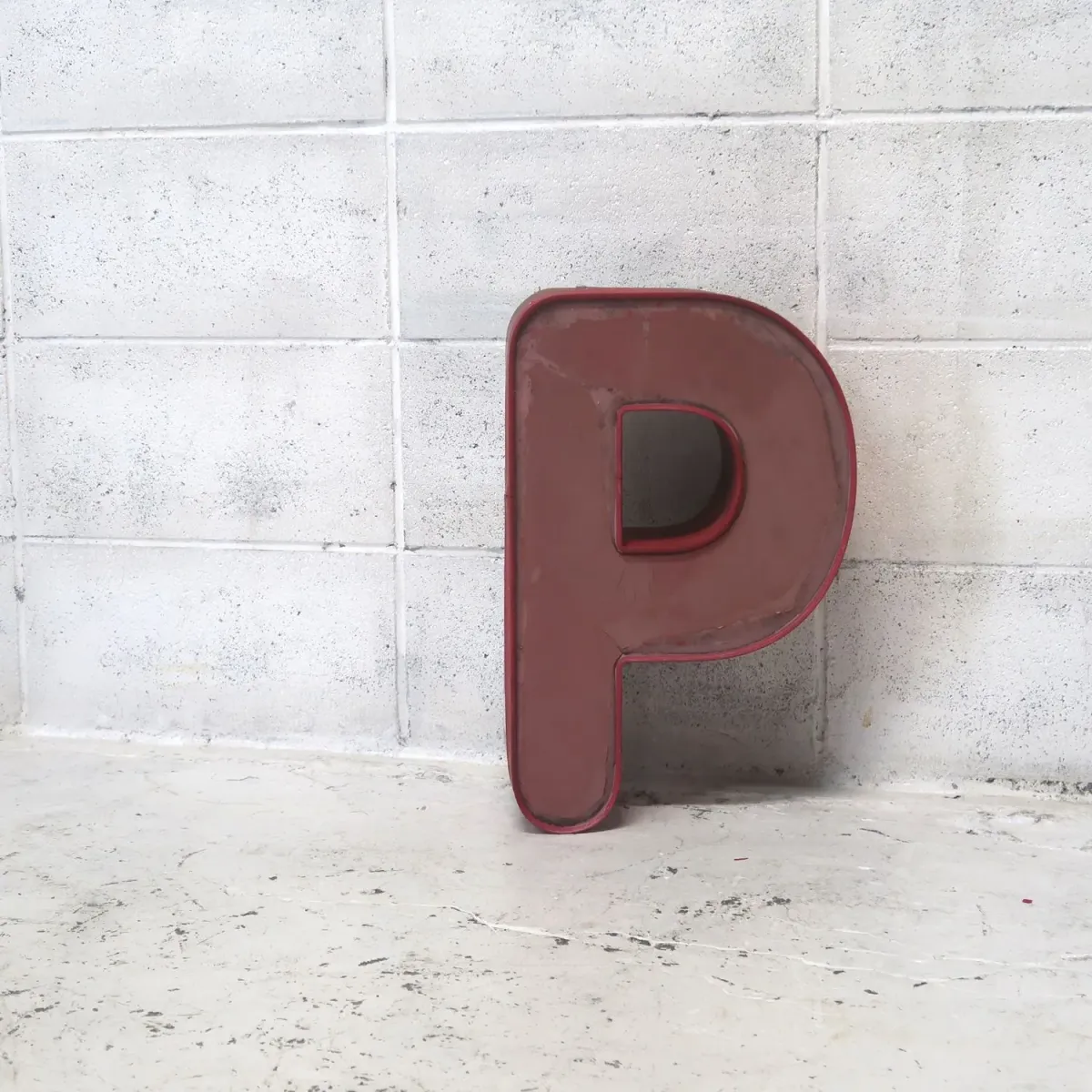 ビンテージ レターサイン P