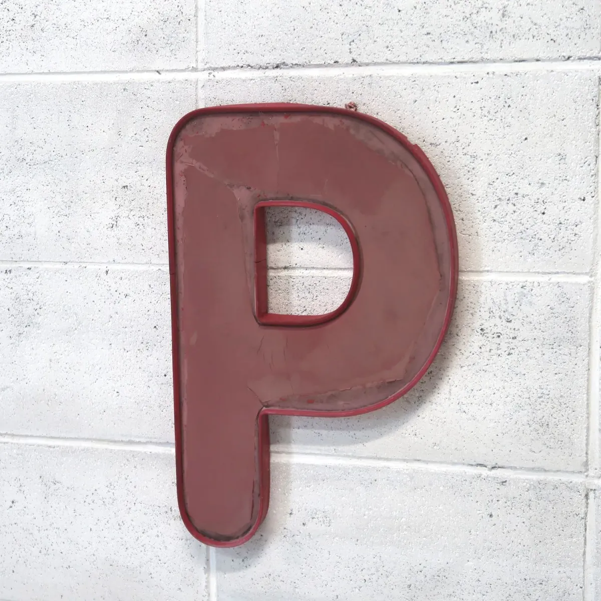 ビンテージ レターサイン P