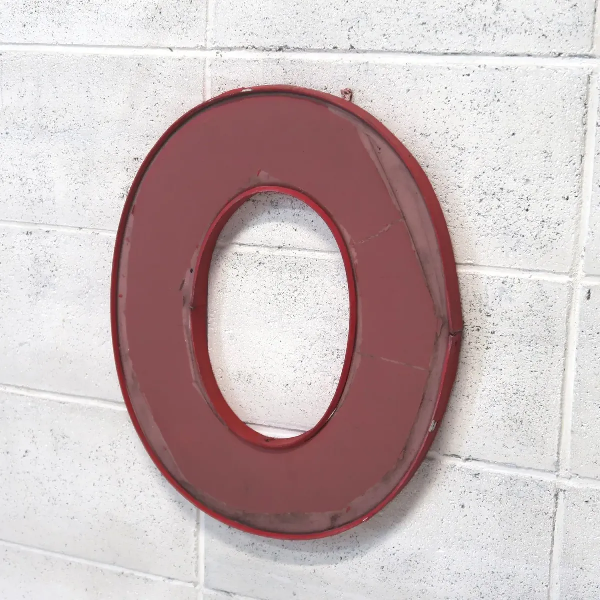 ビンテージ レターサイン O