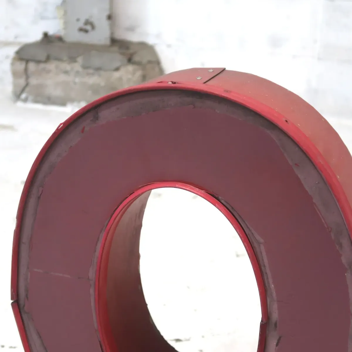 ビンテージ レターサイン O