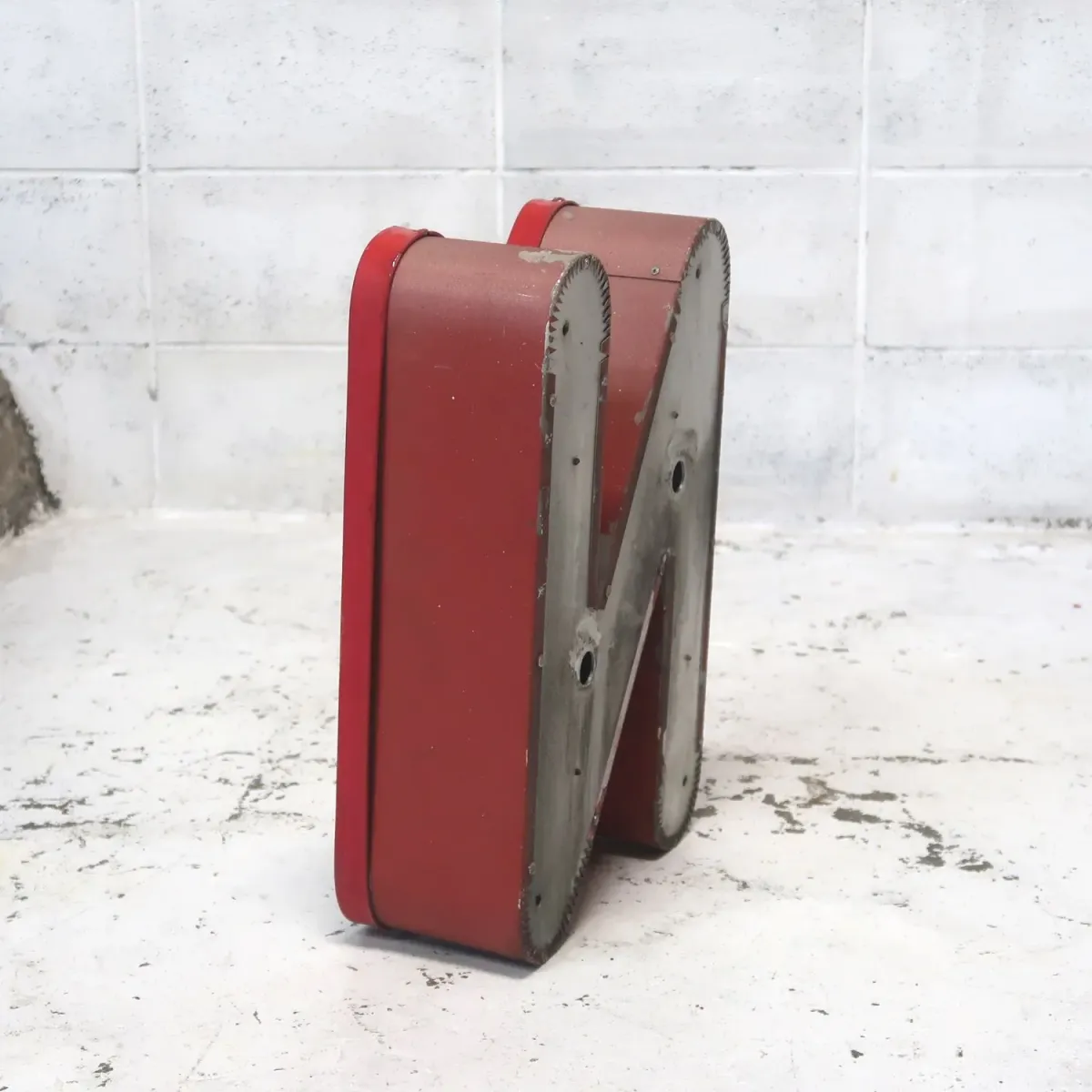 ビンテージ レターサイン N