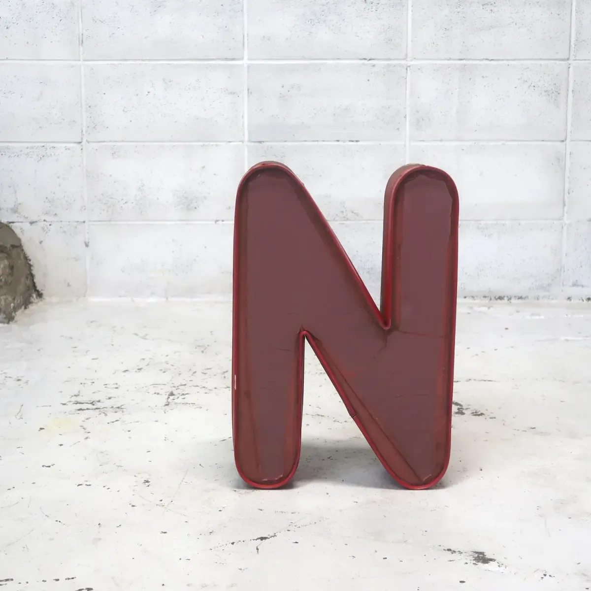 ビンテージ レターサイン N