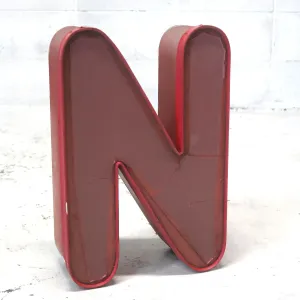 ビンテージ レターサイン N