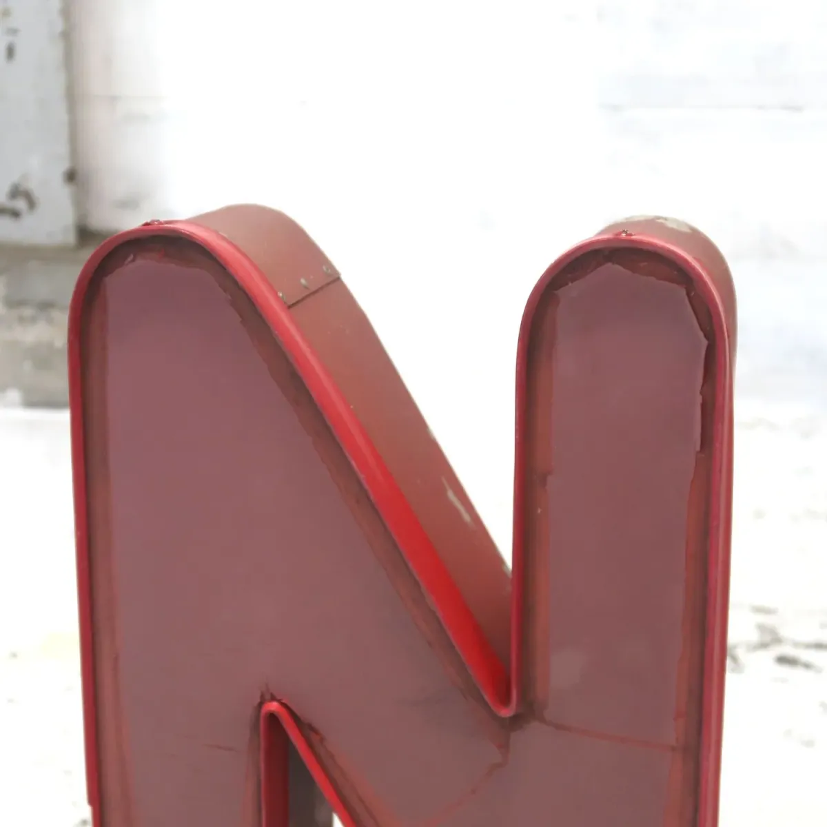 ビンテージ レターサイン N