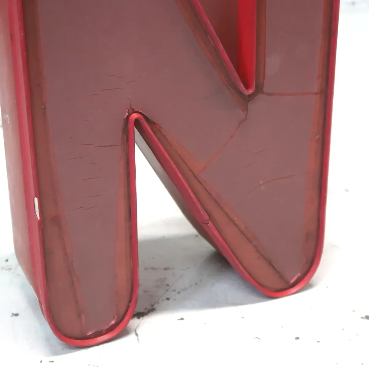 ビンテージ レターサイン N