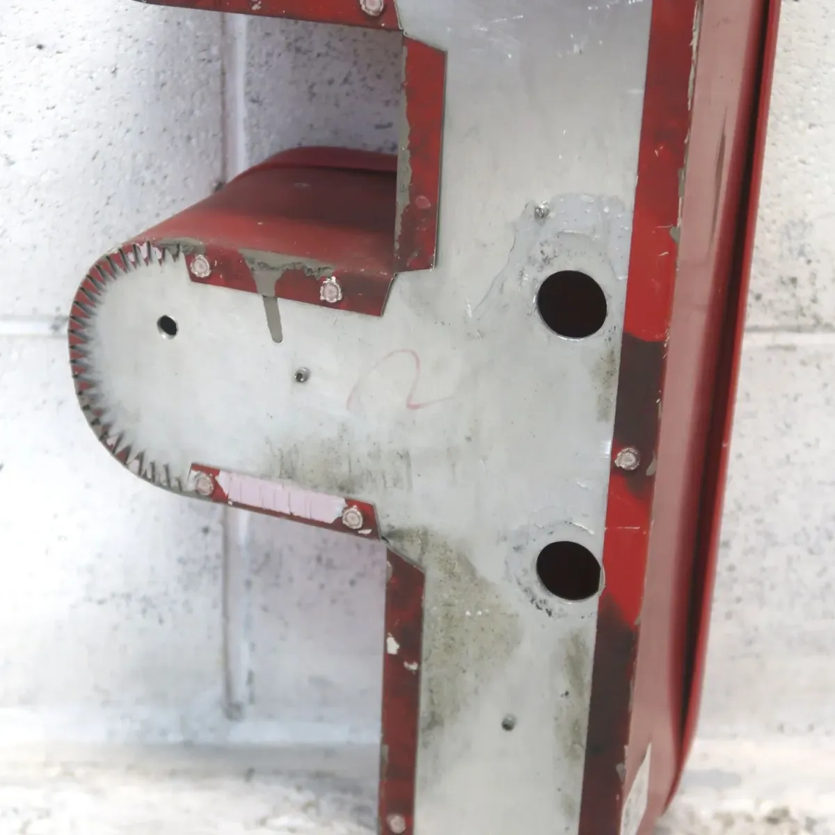 ビンテージ レターサイン F