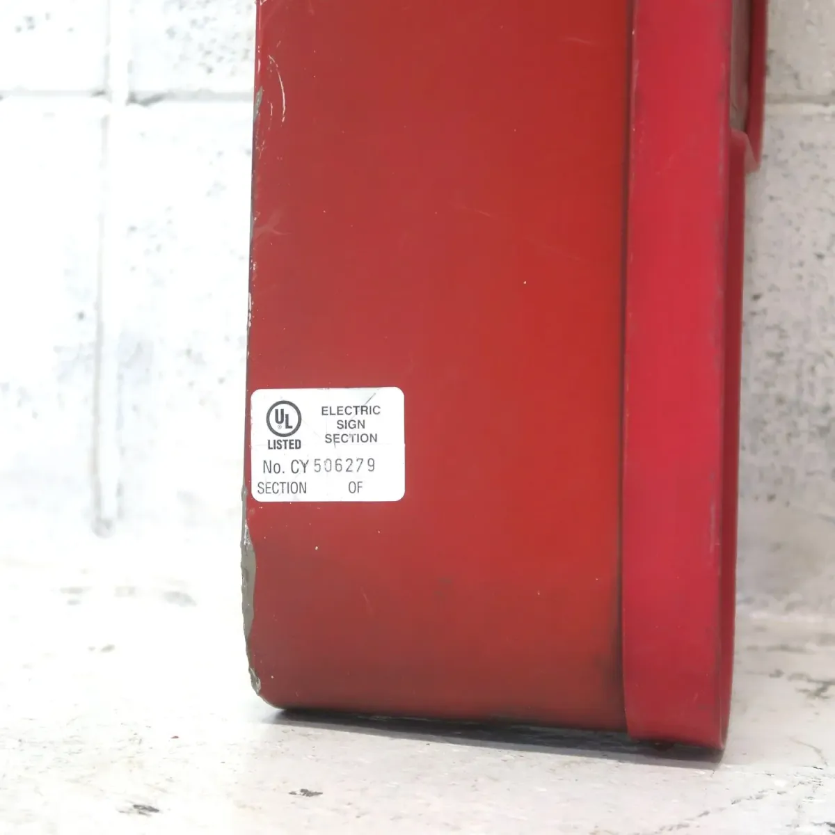 ビンテージ レターサイン F