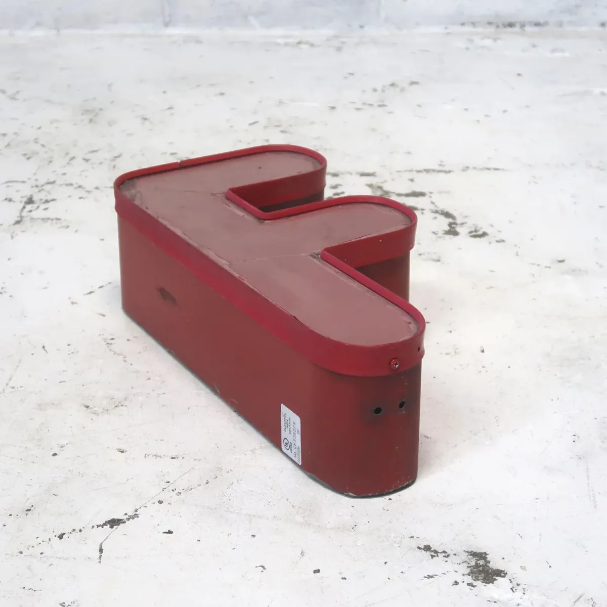 ビンテージ レターサイン F