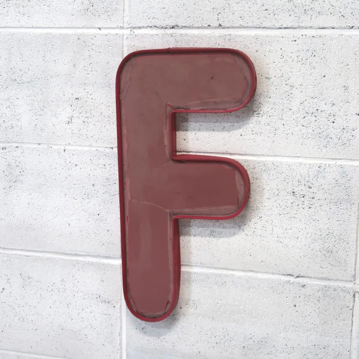 ビンテージ レターサイン F