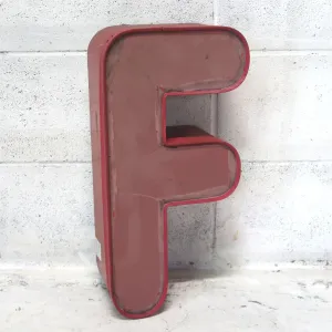 ビンテージ レターサイン F