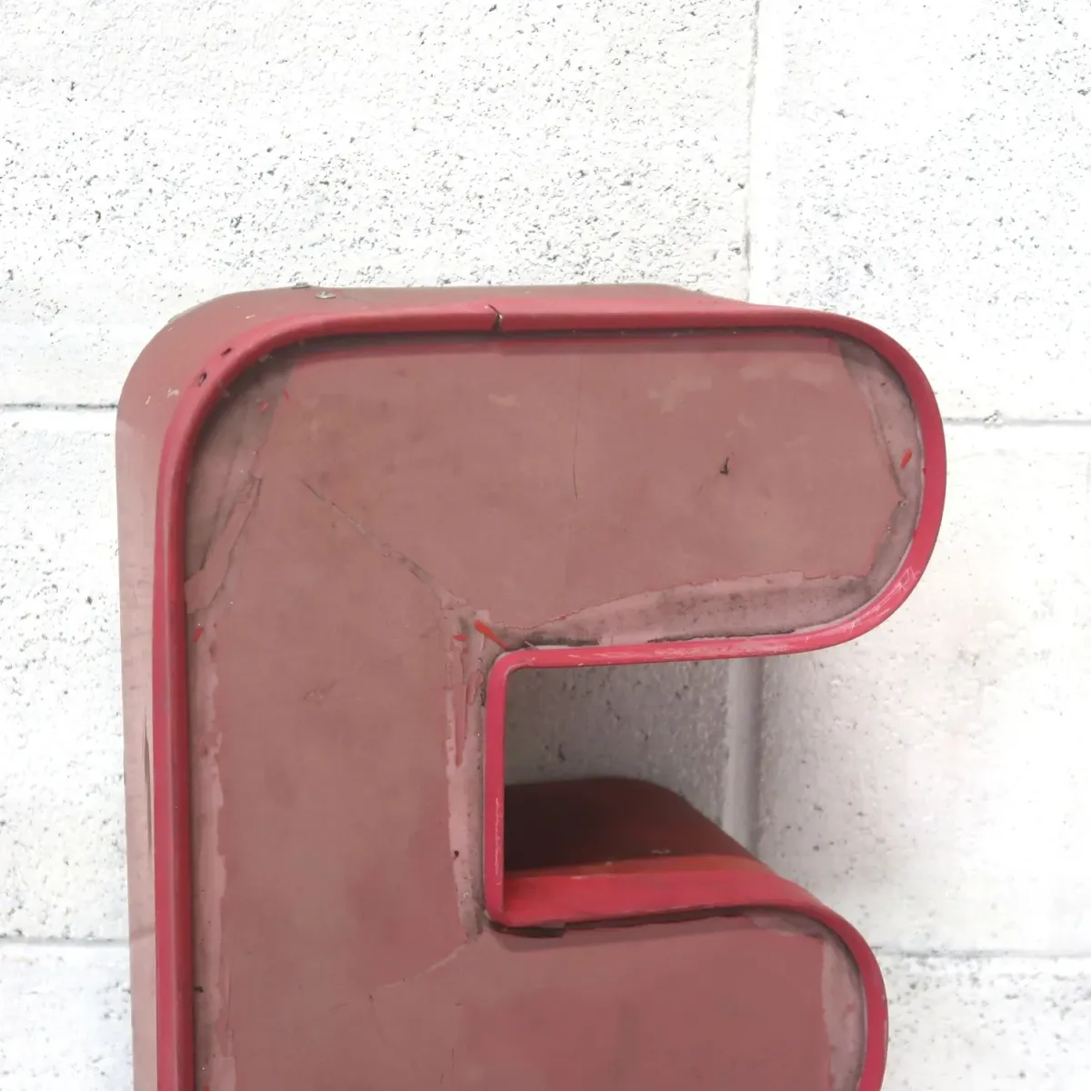 ビンテージ レターサイン F