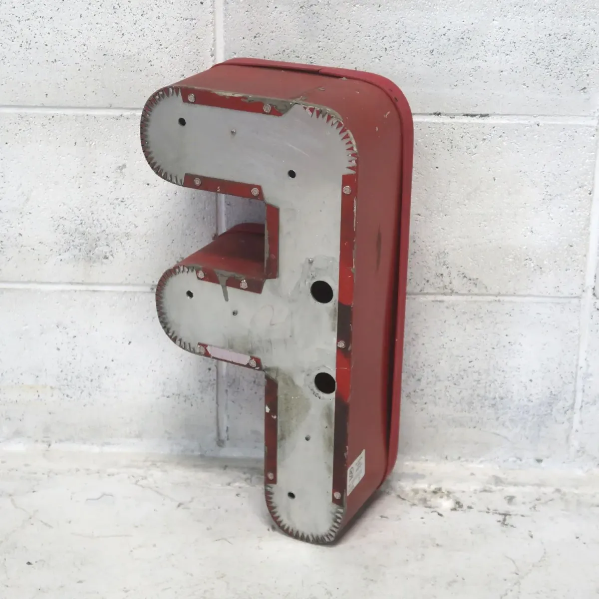 ビンテージ レターサイン F