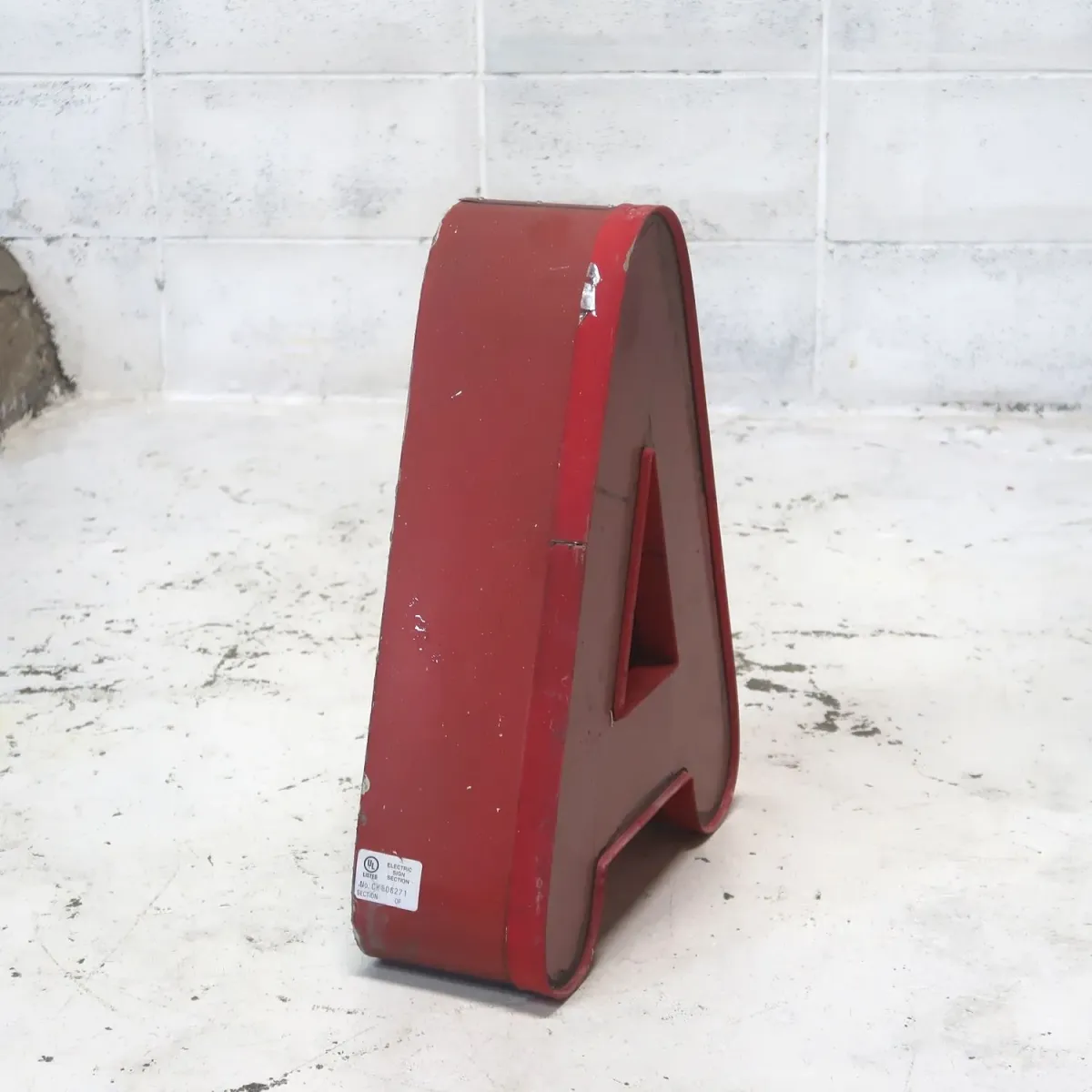 ビンテージ レターサイン A