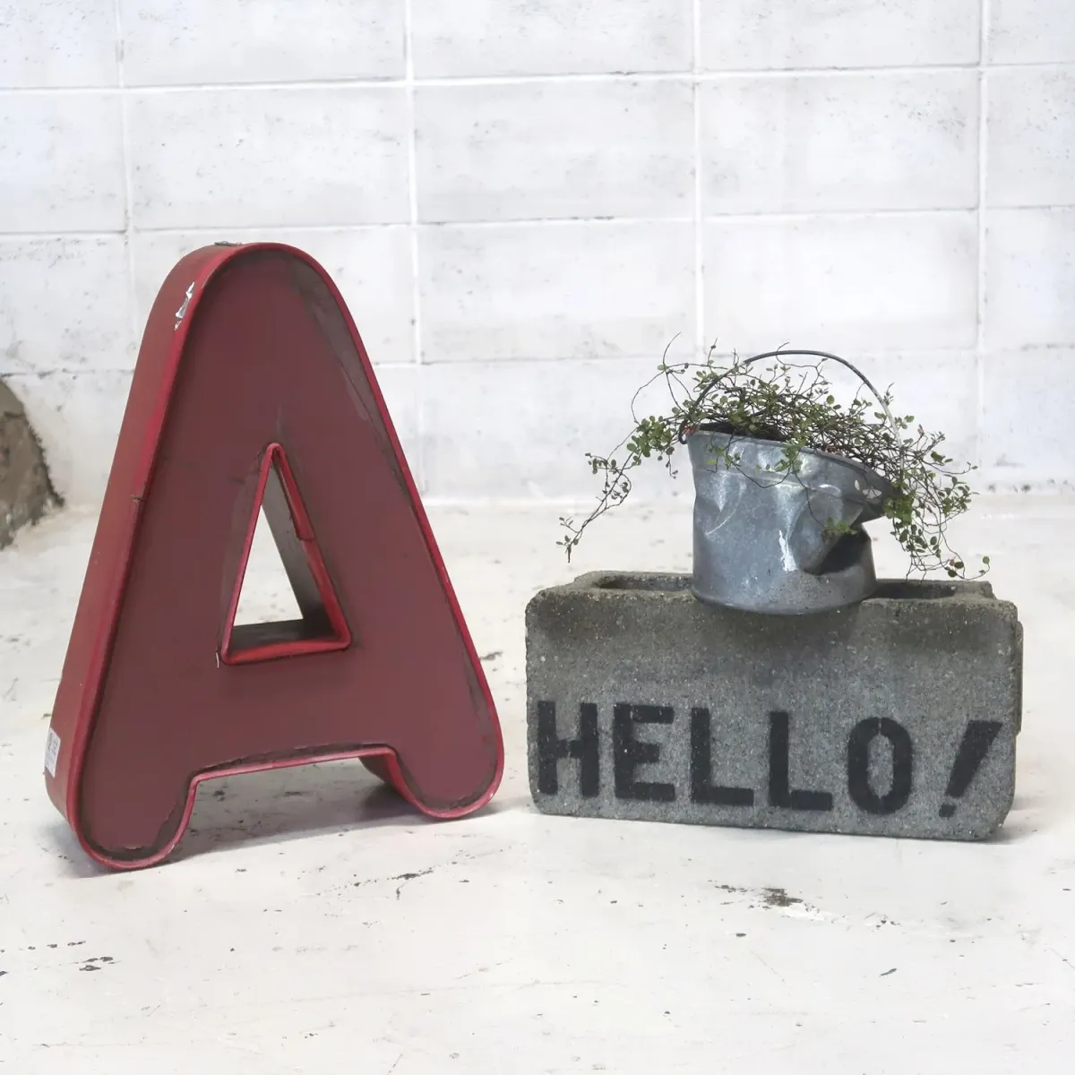 ビンテージ レターサイン A