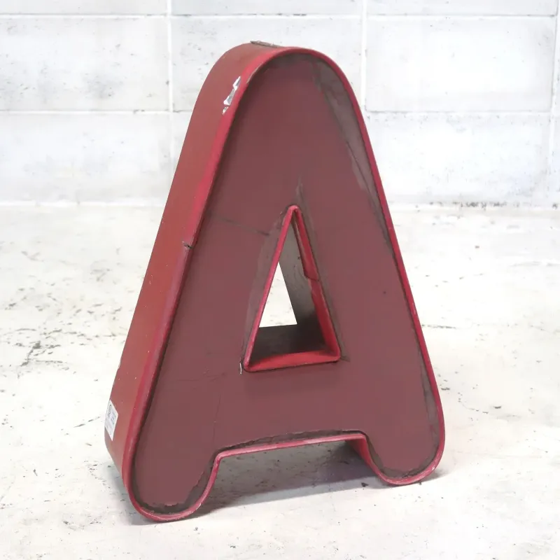 ビンテージ レターサイン A