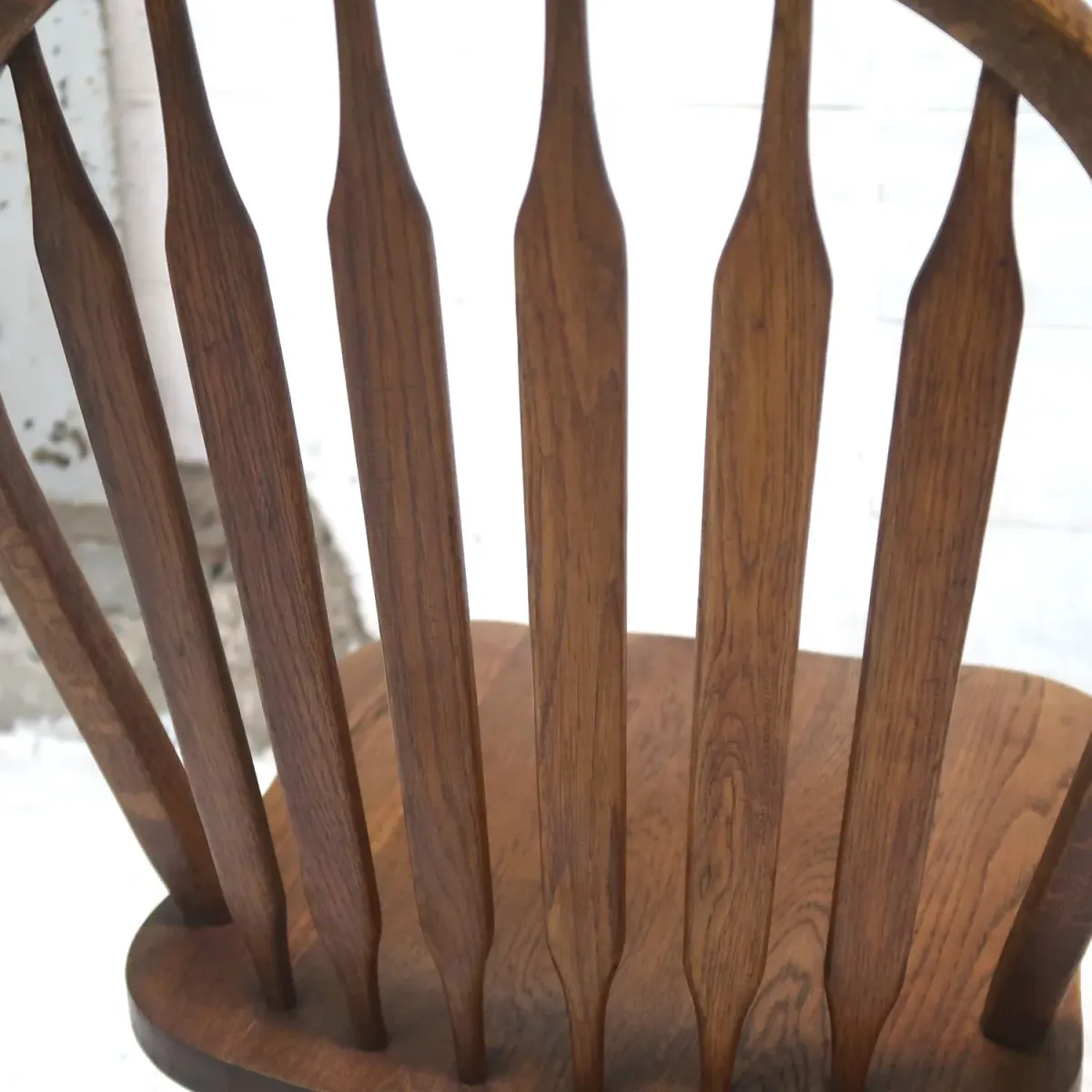 アンティーク ウッド ウィンザーチェア スイベル