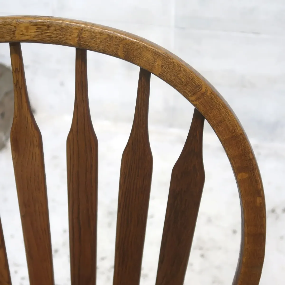 アンティーク ウッド ウィンザーチェア スイベル