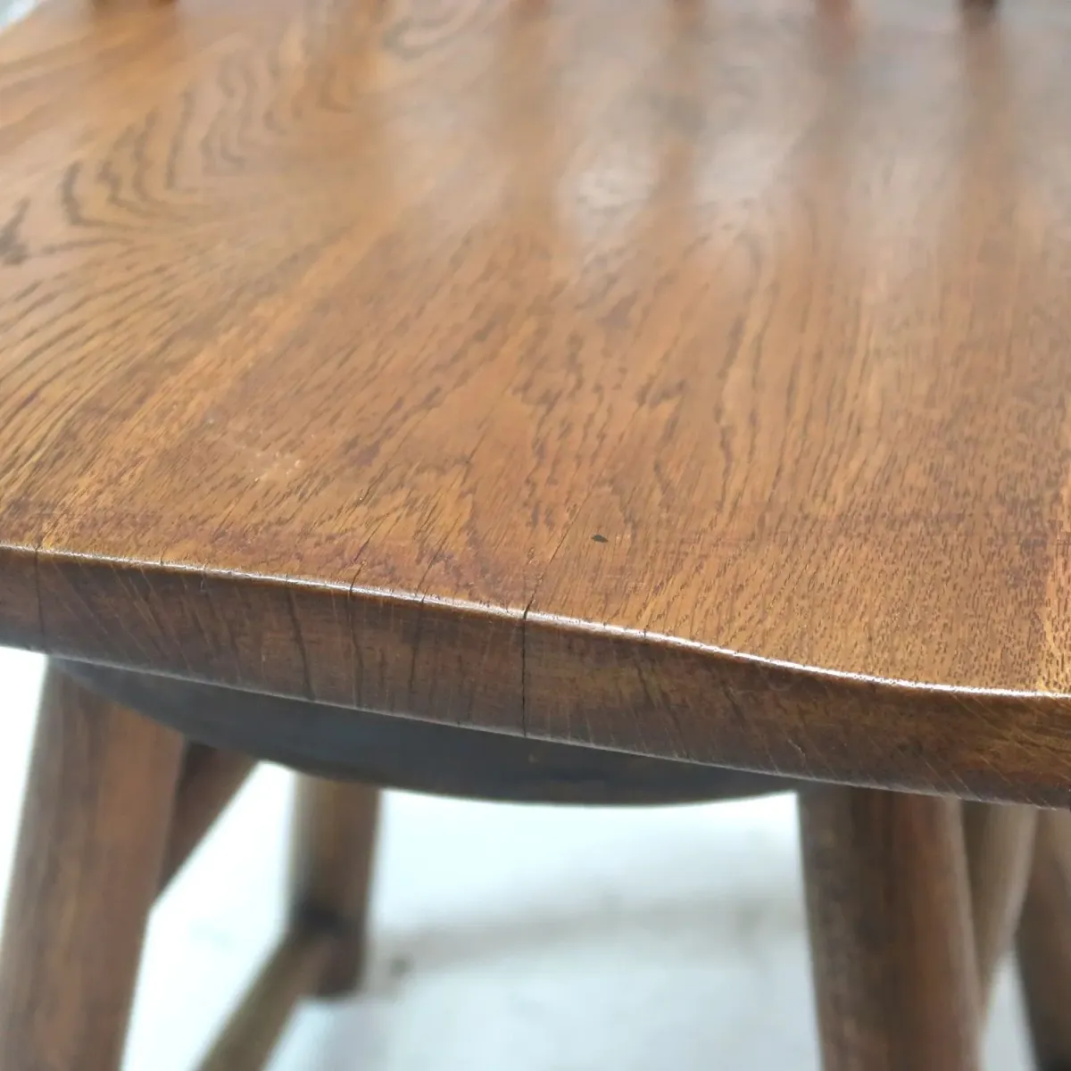 アンティーク ウッド ウィンザーチェア スイベル